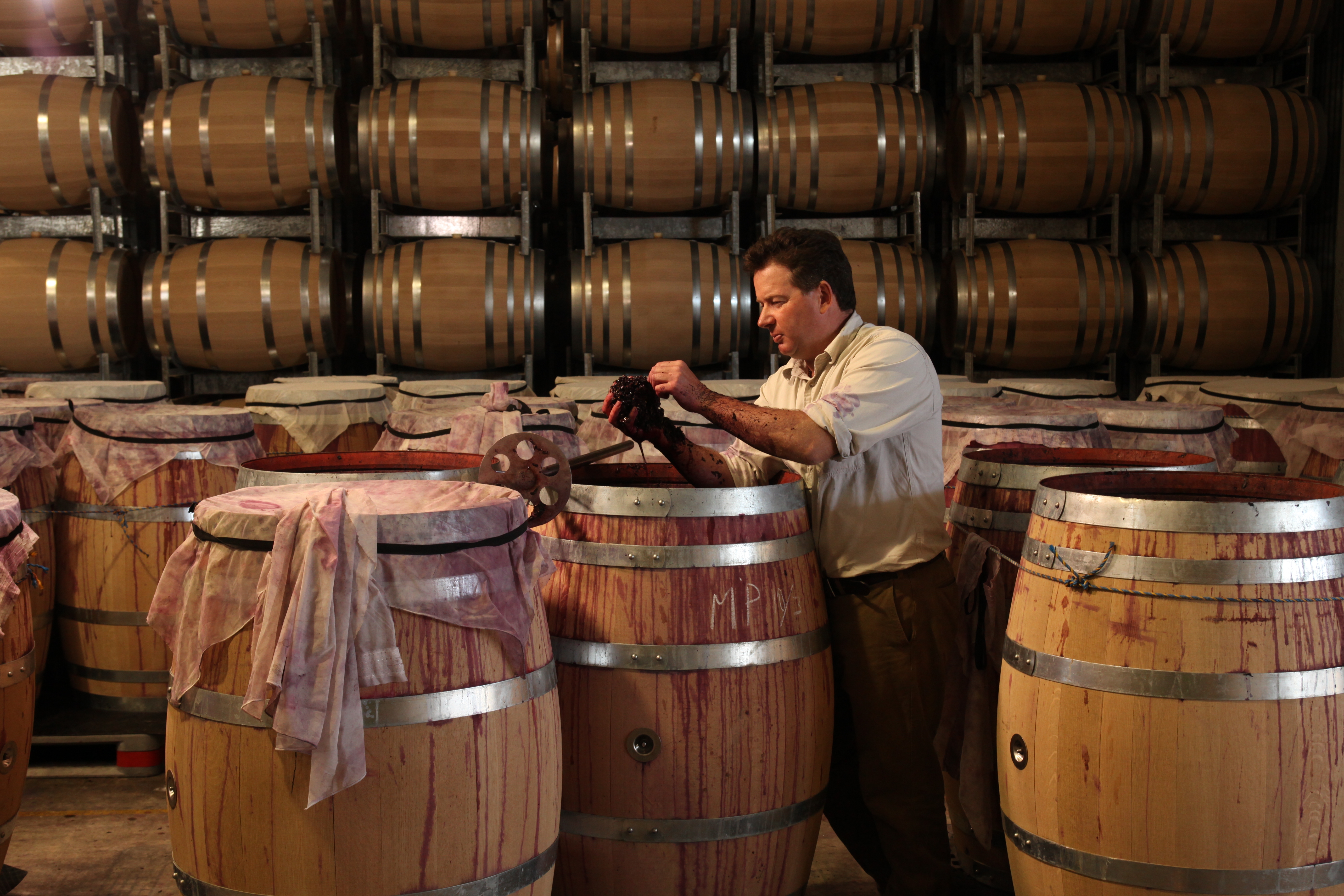 Производство виноградных вин. Большая деревянная бочка. Дубовые бочки для вина. Винные бочки. Вино в бочках.